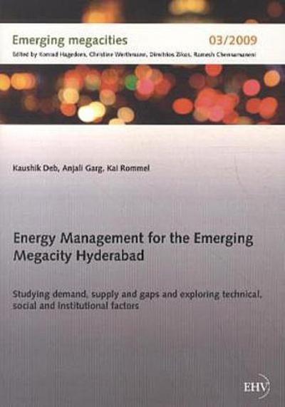Energy Management for the Emerging Megacity Hyderabad