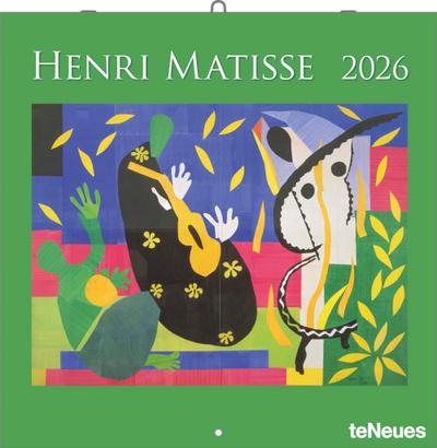 Henri Matisse 2026 - Wand-Kalender - Broschüren-Kalender - 30x30 - 30x60 geöffnet - Kunst-Kalender