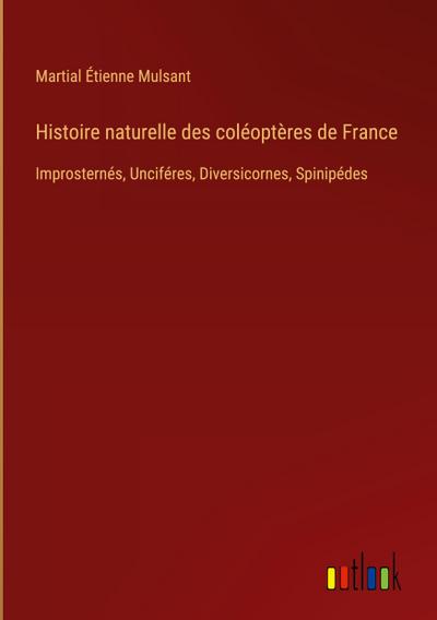 Histoire naturelle des coléoptères de France