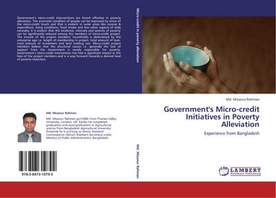 Government’s Micro-credit Initiatives in Poverty Alleviation