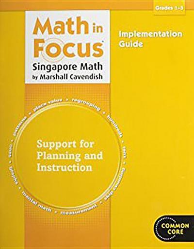 Math in Focus: Singapore Math: Enrichment Blackline Master a Grade K