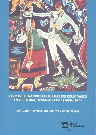 Las manifestaciones culturales del exilio vasco en Argentina, Uruguay y Chile : 1939-1960