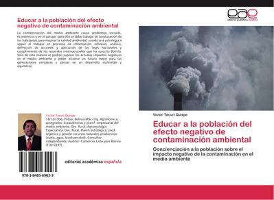 Educar a la población del efecto negativo de contaminación ambiental