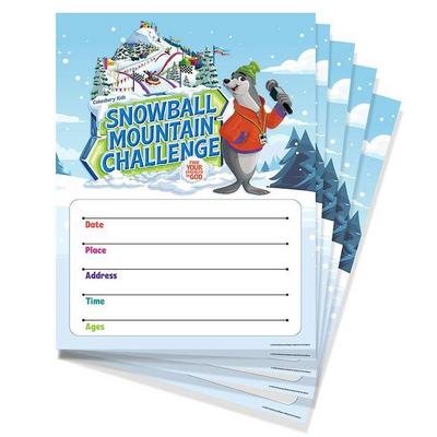 Vbs 2026 Snowball Mountain Challenge Small Promotional Posters (Pkg of 5)