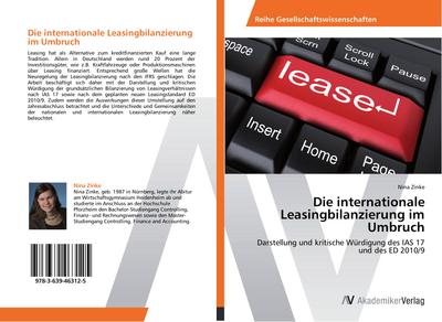 Die internationale Leasingbilanzierung im Umbruch