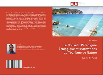 Le Nouveau Paradigme Écologique et Motivations du Tourisme de Nature - Lotfi Garzoun