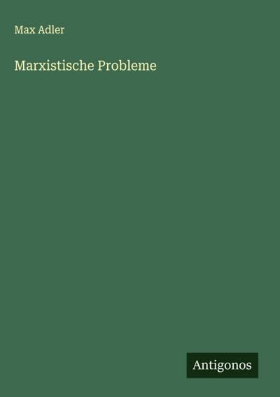 Marxistische Probleme