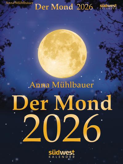 Der Mond 2026  - Tagesabreißkalender