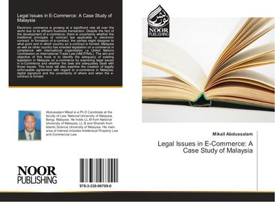 Legal Issues in E-Commerce: A Case Study of Malaysia