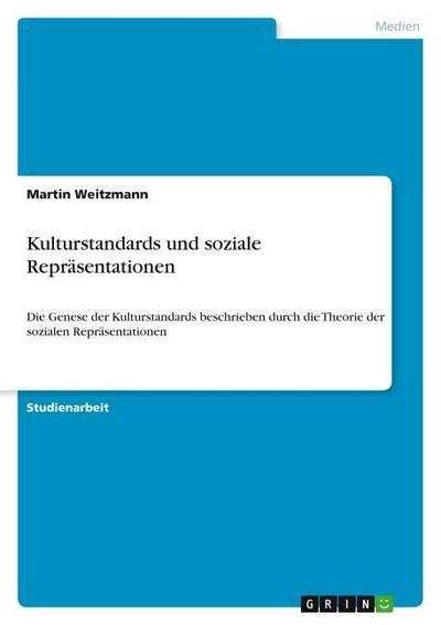 Kulturstandards und soziale Repräsentationen