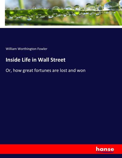 Inside Life in Wall Street
