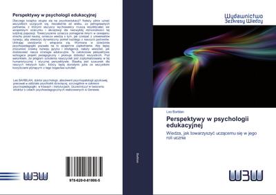 Perspektywy w psychologii edukacyjnej