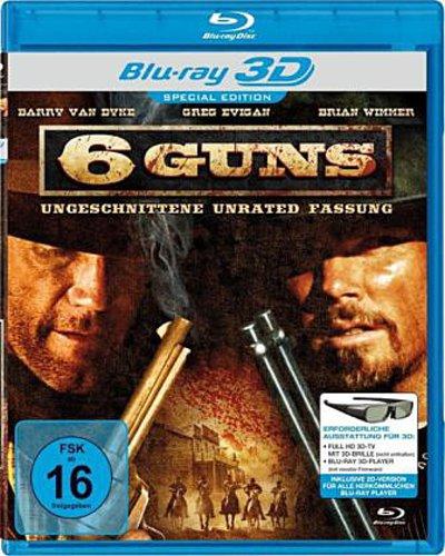 6 Guns 3D, 1 Blu-ray (Special Edition)