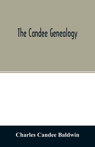 The Candee genealogy