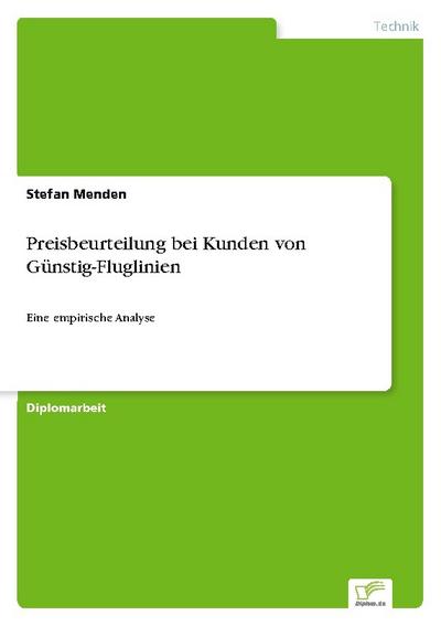 Preisbeurteilung bei Kunden von Günstig-Fluglinien