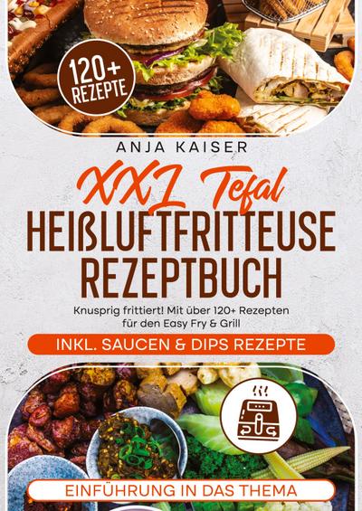 XXL Tefal Heißluftfritteuse Rezeptbuch