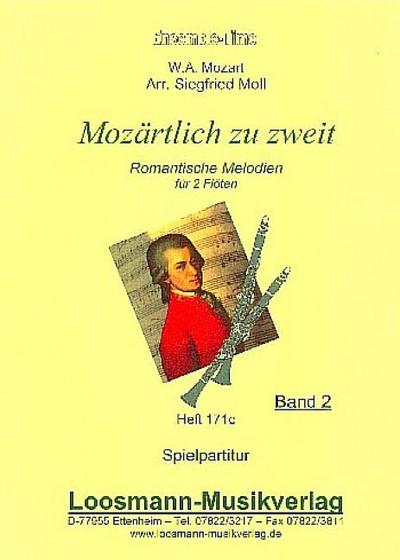 Mozärtlich zu zweit Band 2für 2 Flöten