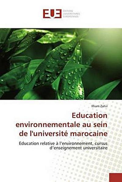 Education environnementale au sein de l’université marocaine