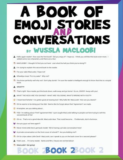 A BOOK OF EMOJI STORIES AND CONVERSATIONS  BOOK 2