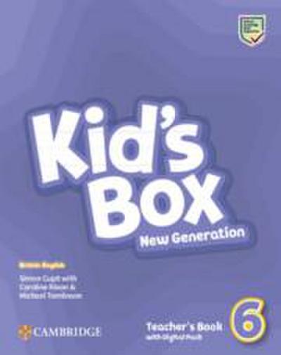 Kid’s Box New Generation Level 6 Teacher’s Book with Digital Pack British English
