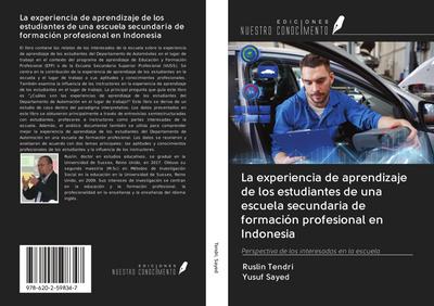 La experiencia de aprendizaje de los estudiantes de una escuela secundaria de formación profesional en Indonesia
