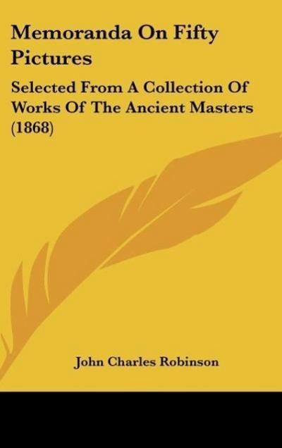 Memoranda On Fifty Pictures