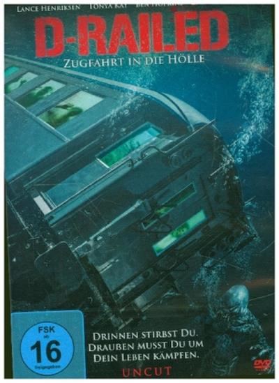 D-Railed - Zugfahrt in die Hölle, 1 DVD (Uncut)