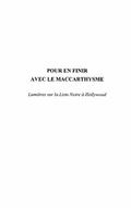 Pour en finir avec le maccarthysme