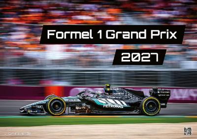 Formel 1 - Grand Prix - 2027 - F1 Kalender DIN A2