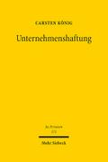 Unternehmenshaftung: Dogmatische Rekonstruktion der deliktischen Schadensersatzhaftung von Unternehmensträgern (Jus Privatum, Band 272)