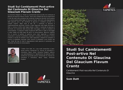 Studi Sui Cambiamenti Post-artivo Nel Contenuto Di Glaucina Del Glaucium Flavum Crantz