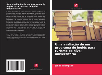 Uma avaliação de um programa de inglês para turismo de nível universitário