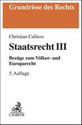 Staatsrecht III