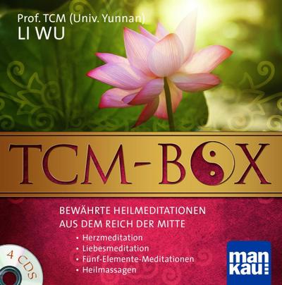 TCM-Box: Bewährte Heilmeditationen aus dem Reich der Mitte, 4 Audio-CDs