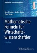 Mathematische Formeln für Wirtschaftswissenschaftler