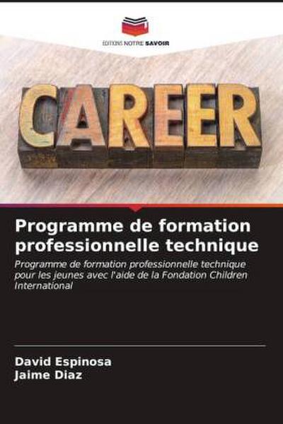 Programme de formation professionnelle technique
