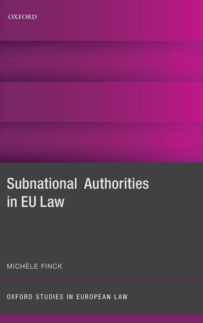 Subnational Authorities in Eu Law