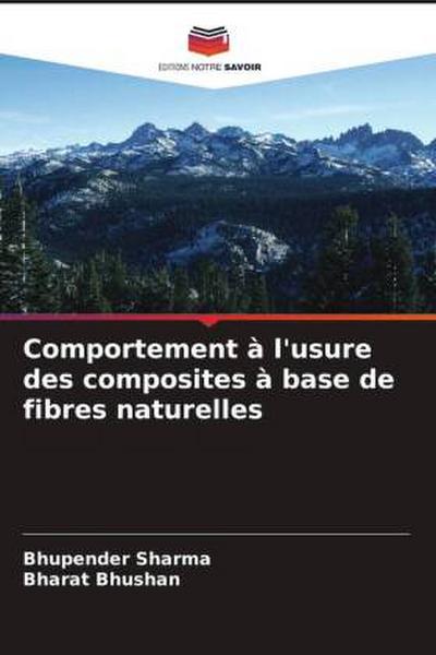 Comportement à l’usure des composites à base de fibres naturelles
