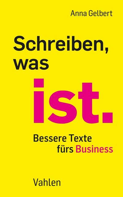 Schreiben, was ist.