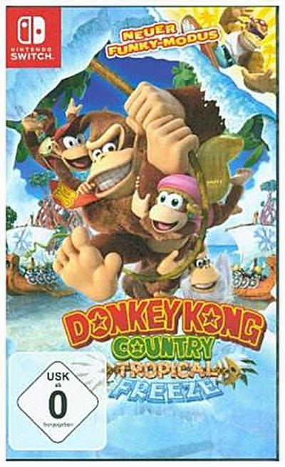 Donkey Kong Country, Tropical Freeze, 1 Nintendo Switch-Spiel