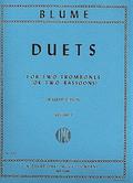 Duets vol.1for 2 trombones (bassoons)