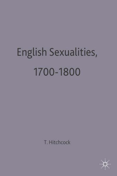 English Sexualities, 1700-1800