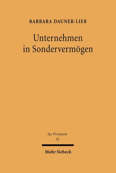 Unternehmen in Sondervermögen