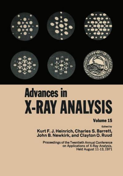 Advances in X-Ray Analysis