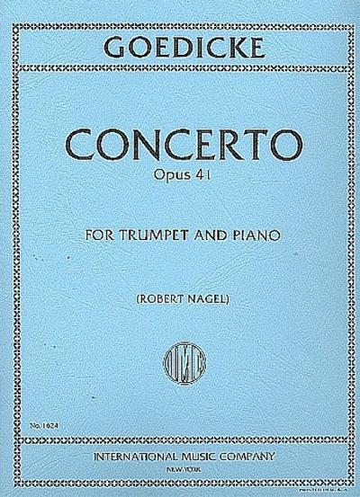 Concerto op.41for trumpet and piano