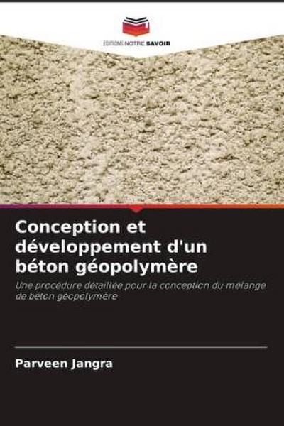 Conception et développement d’un béton géopolymère