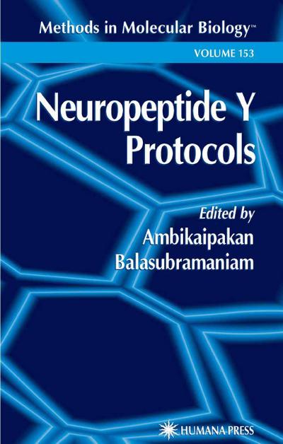 Neuropeptide Y Protocols