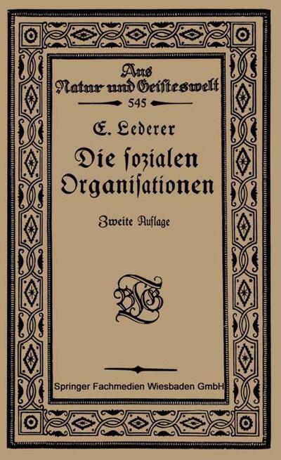 Die Sozialen Organisationen