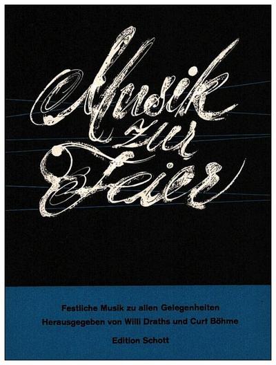 Musik zur Feier