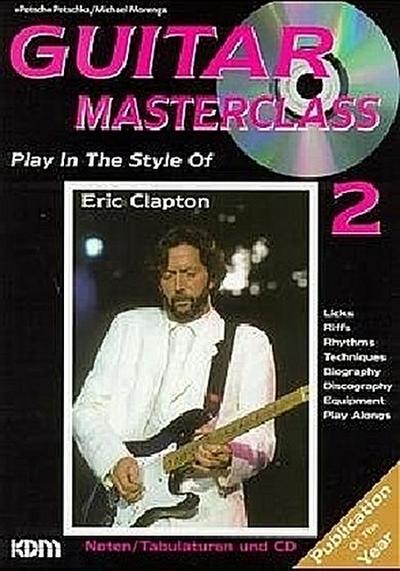 Play In The Style Of Eric Clapton, m. CD-Audio